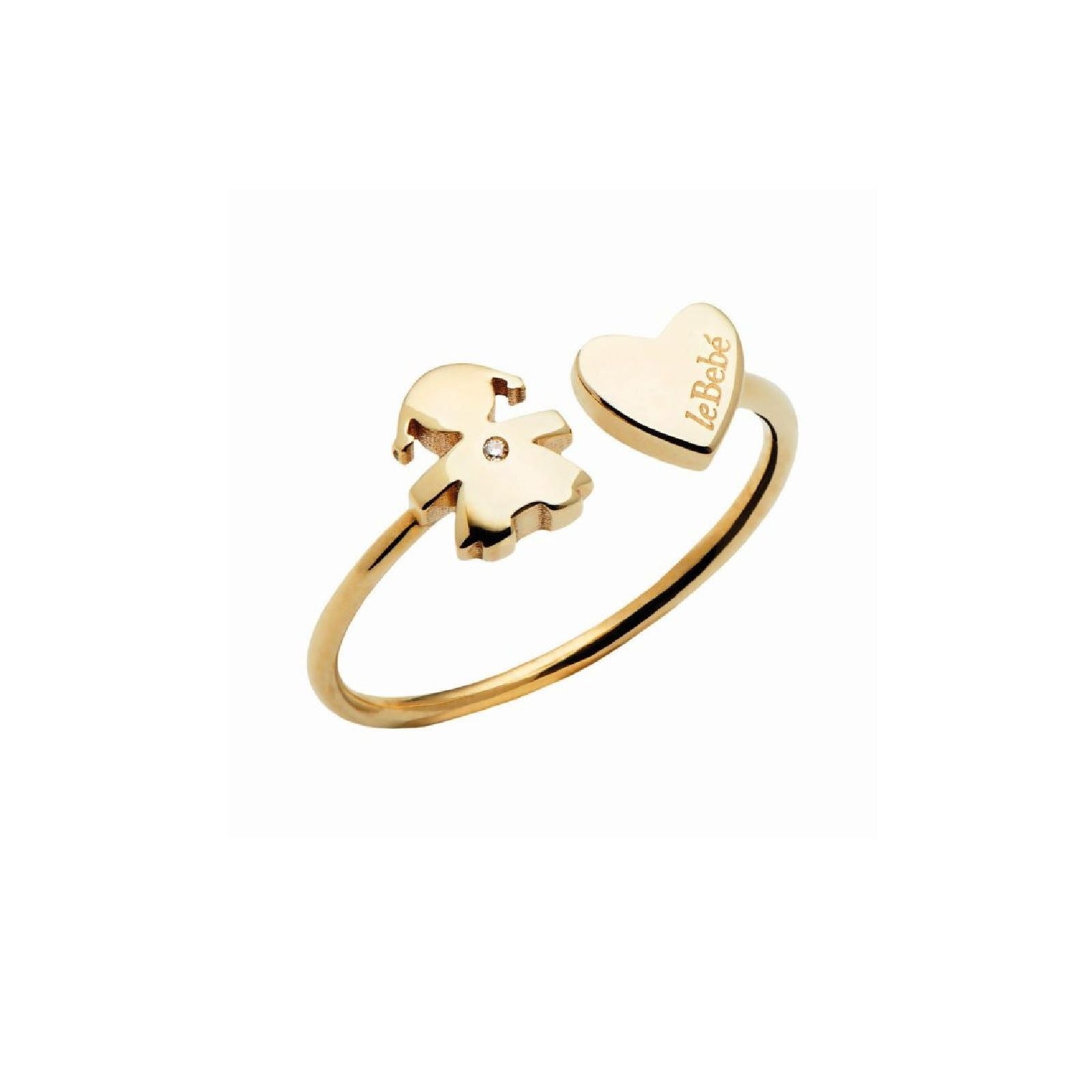 Anello leBebé Les Petits da donna in oro giallo LBB701-13-1