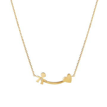Collana leBebé Les Petits da donna in oro giallo LBB730-1
