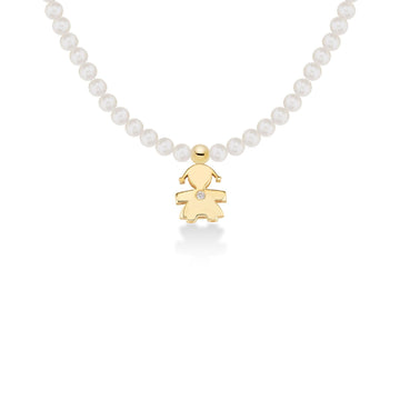 Collana leBebé Le Perle da donna in oro giallo LBB821 LBB821-1