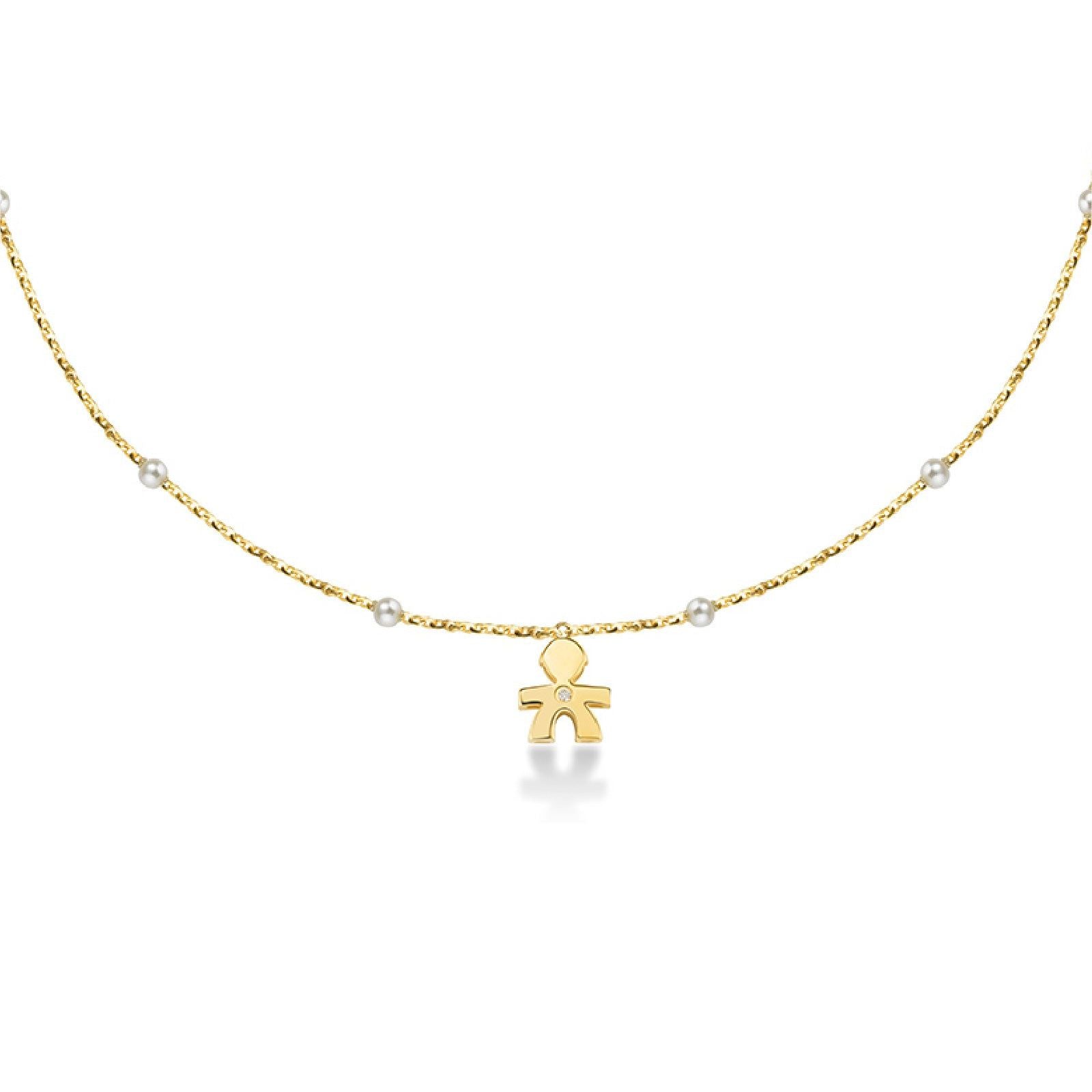 Collana leBebé Le Perle da donna in oro giallo LBB830 LBB830-1