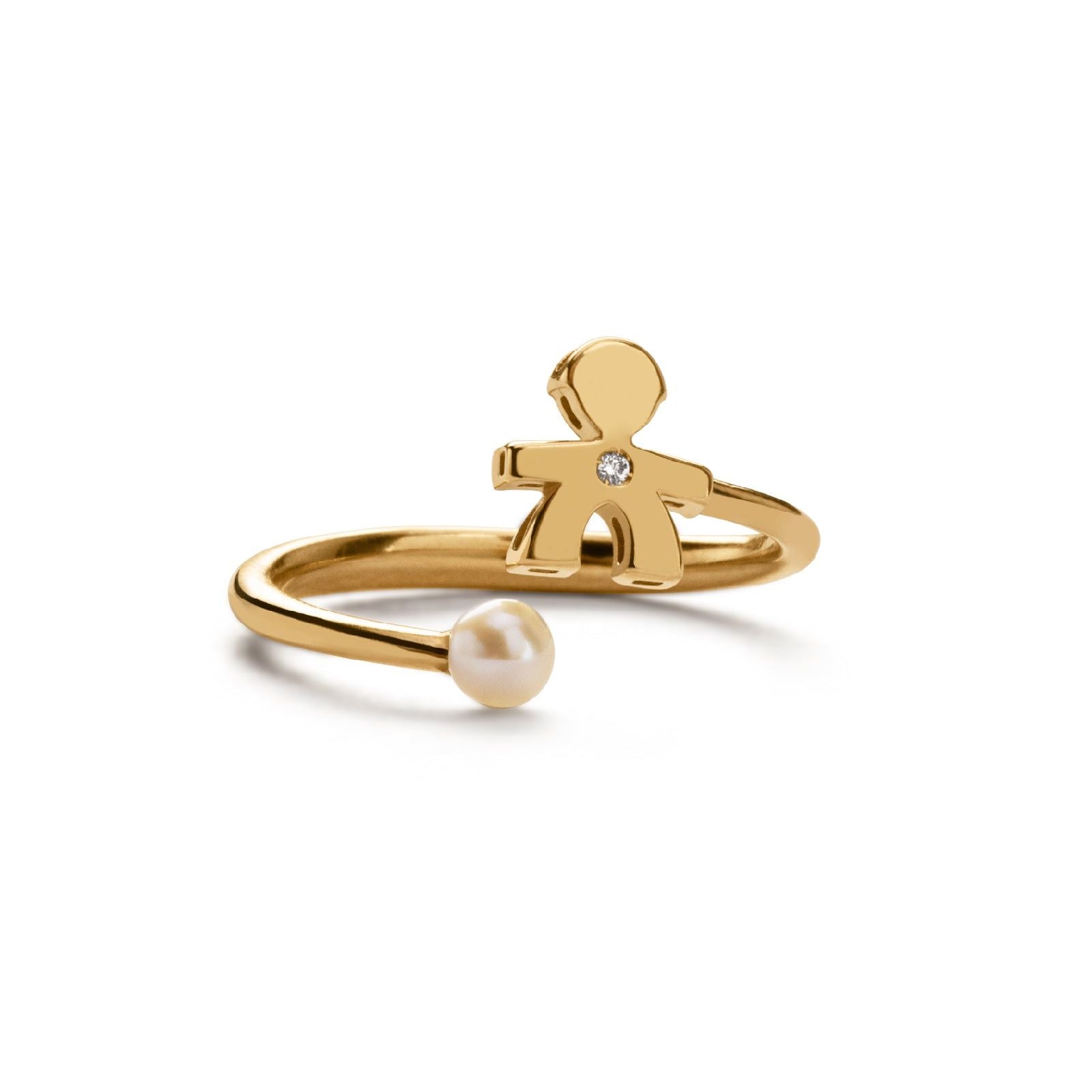 Anello leBebé Le Perle da donna in oro giallo LBB834-13-2