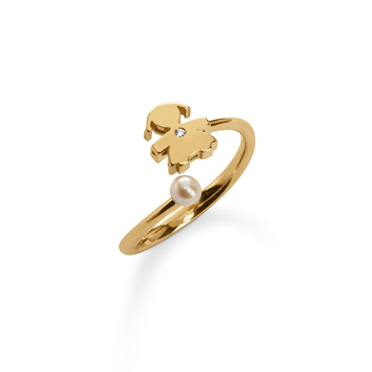 Anello leBebé Le Perle da donna in oro giallo LBB835-1