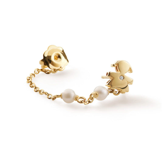 Mono orecchino leBebé Le Perle da donna Orecchini in oro giallo LBB839-2