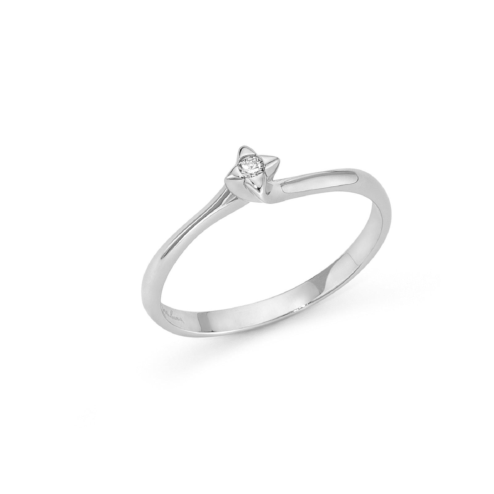 Anello Miluna Solitario da donna LID2850-003G7-1
