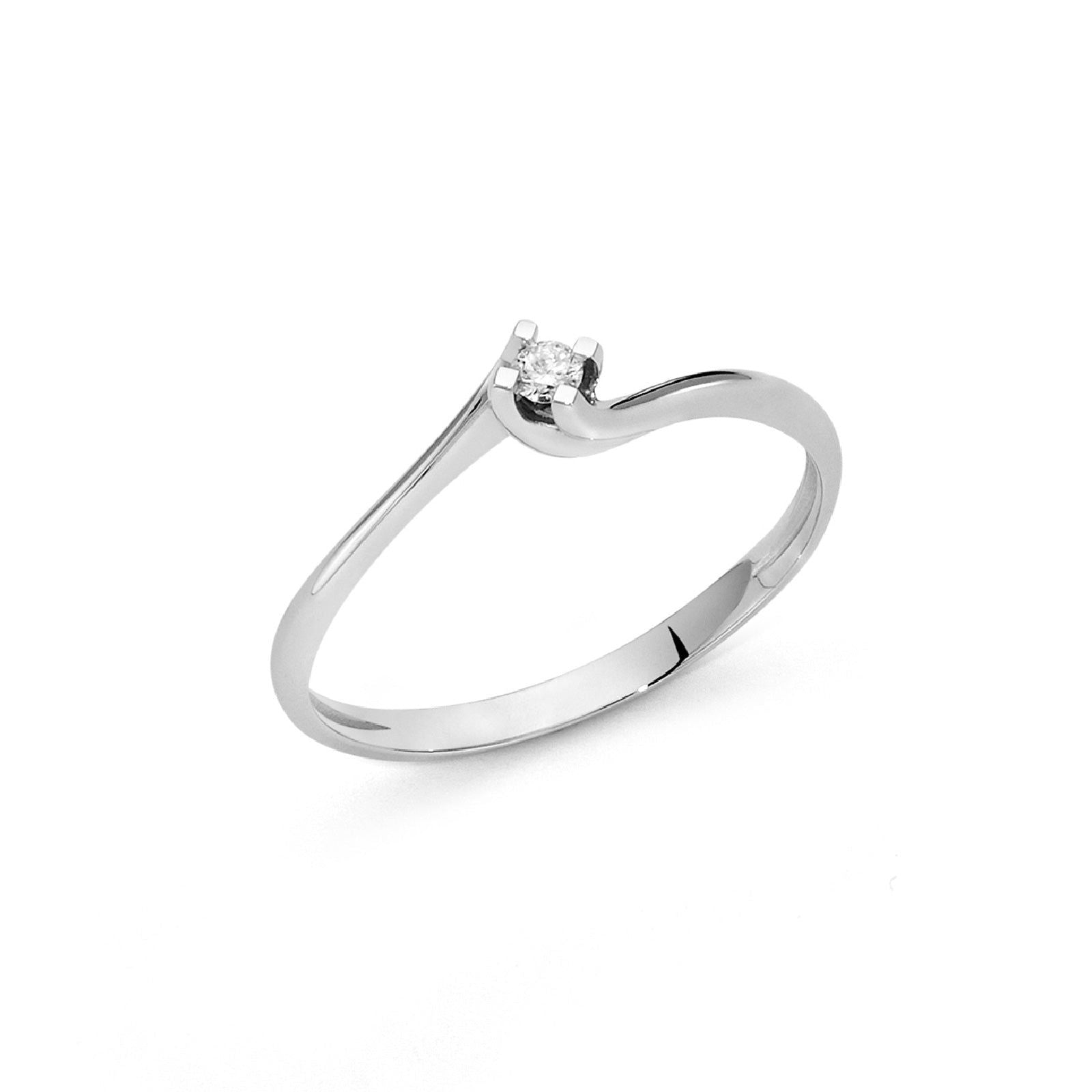 Anello Miluna Solitario da donna LID5180-002G7-1