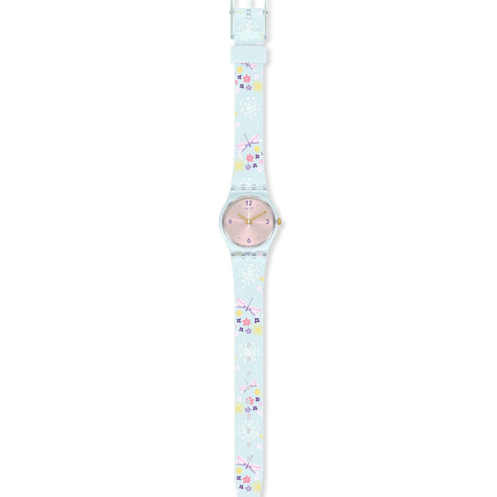 Orologio solo tempo Swatch Lovely Garden da bambina LL124-2