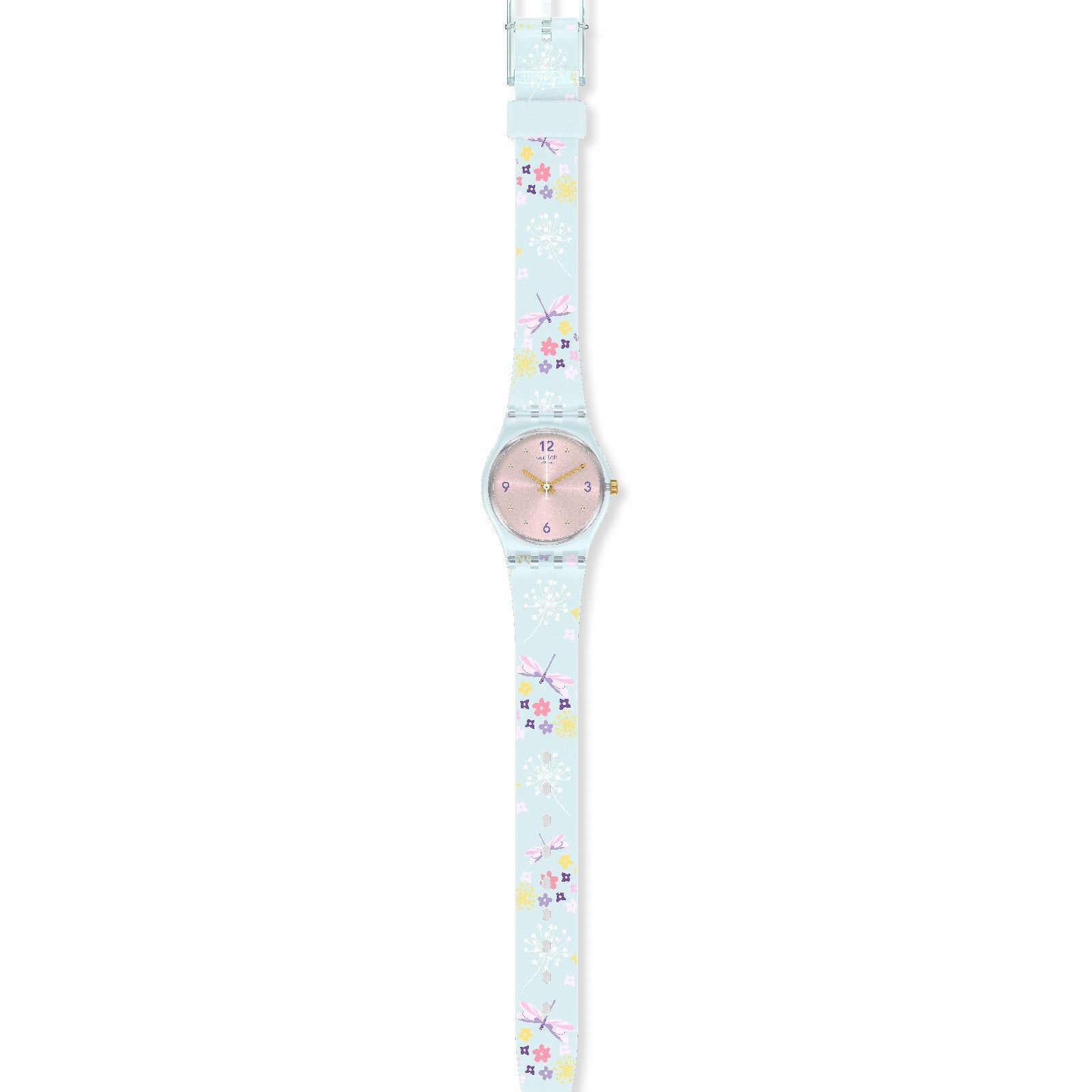 Orologio solo tempo Swatch Lovely Garden da bambina LL124-2