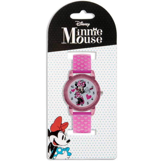 Orologio solo tempo Disney Time Teacher Minnie Mouse da bambina MN9036-3