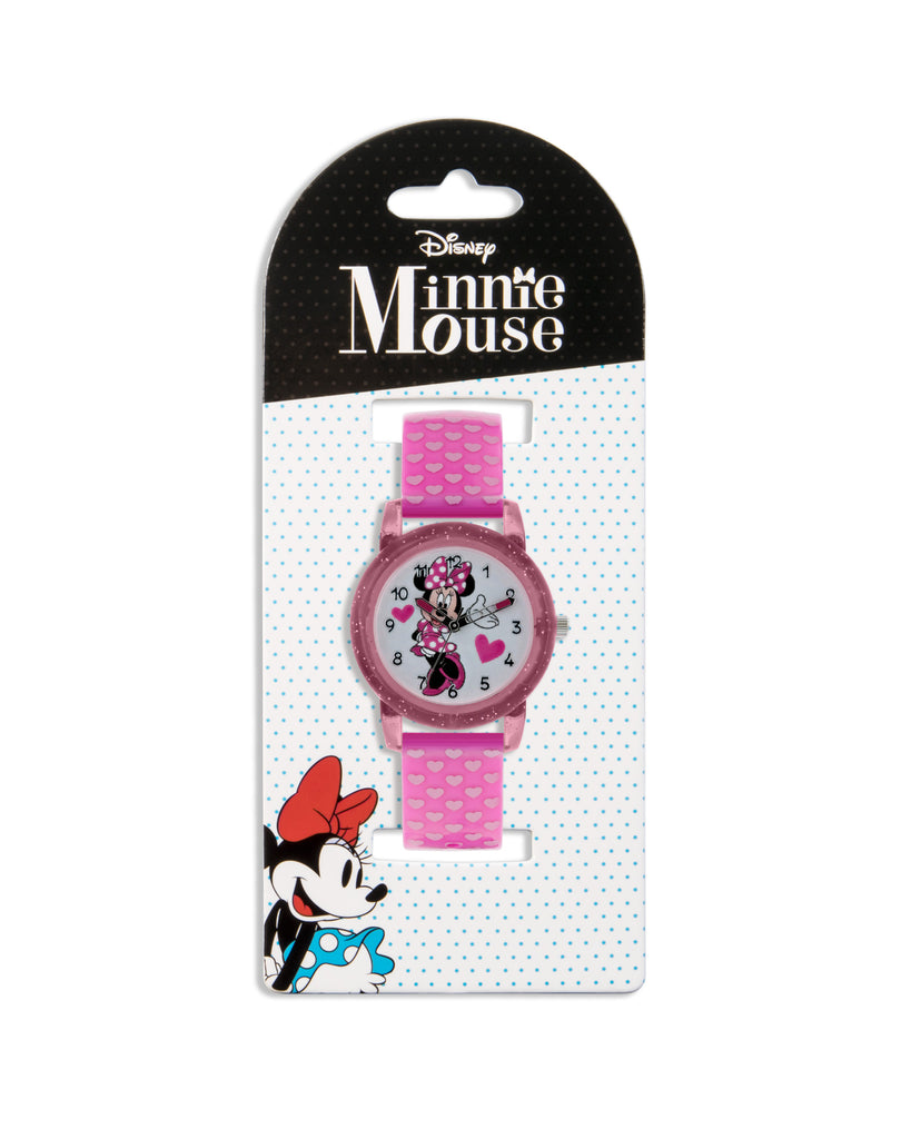 Orologio solo tempo Disney Time Teacher Minnie Mouse da bambina