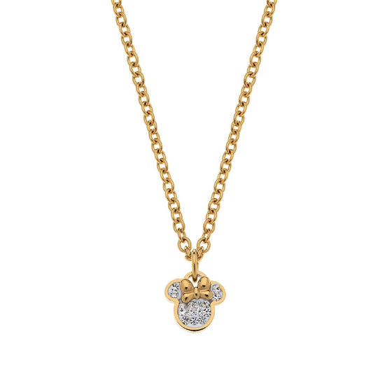 Collana Disney Preziosi Mickey and Minnie da donna e da bambina N600582YRWL-B-CS-1