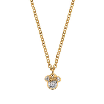 Collana Disney Preziosi Mickey and Minnie da donna e da bambina N600582YRWL-B-CS-1
