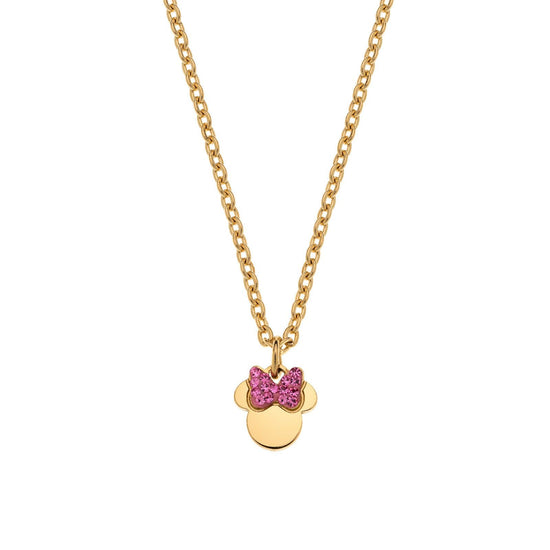 Collana Disney Preziosi Mickey and Minnie da donna e da bambina N600583YRPL-B-CS-1