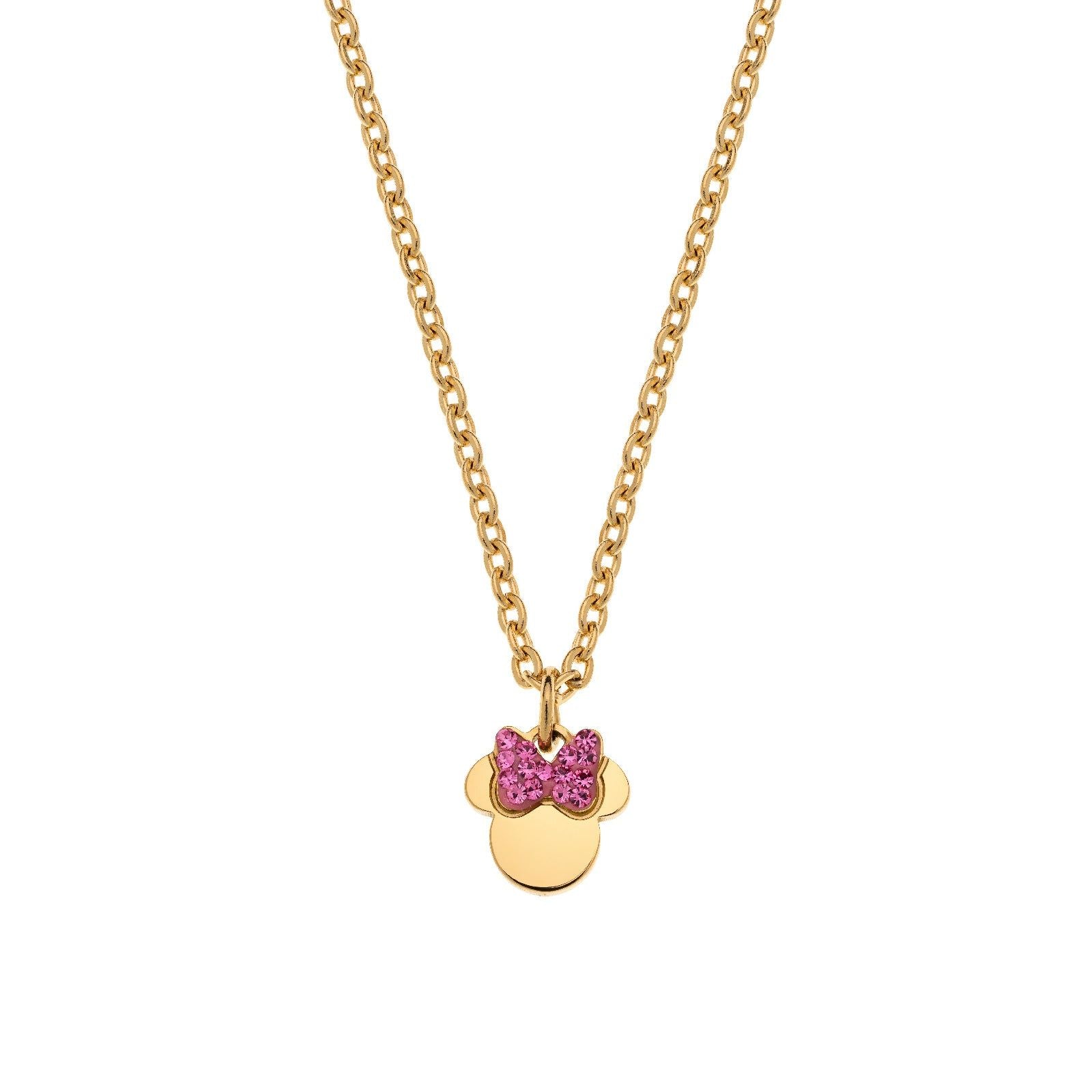 Collana Disney Preziosi Mickey and Minnie da donna e da bambina N600583YRPL-B-CS-1