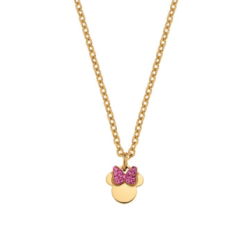 Collana Disney Preziosi Mickey and Minnie da donna e da bambina N600583YRPL-B-CS-1