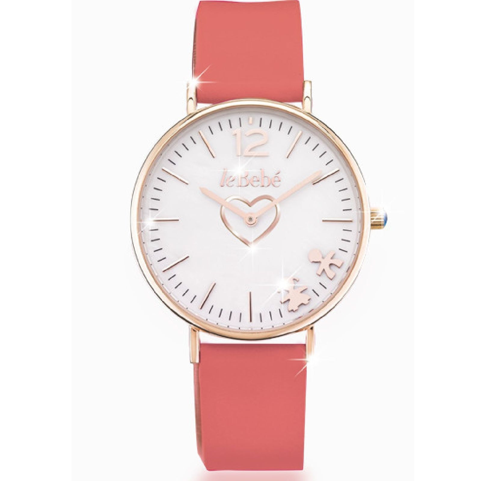 Orologio leBebè Battiti da donna in acciaio 316L OLB361-02C-1