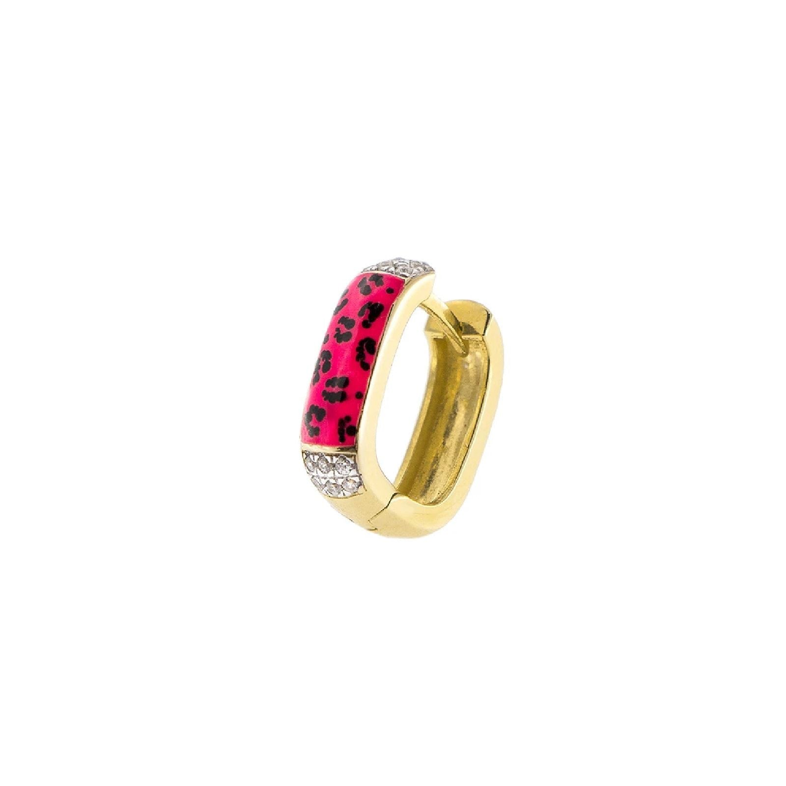 Mono orecchino Rue Des Mille Jungle Tribe da donna ORJ-01R-1