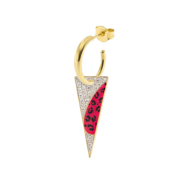 Mono orecchino Rue Des Mille Jungle Tribe da donna ORJ-03R-1