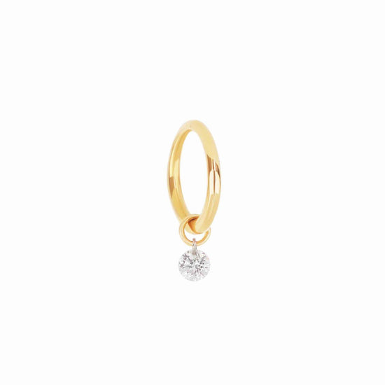Piercing Maman et Sophie Aurum Diamante Nudo da donna ORPRCG03D5P-1