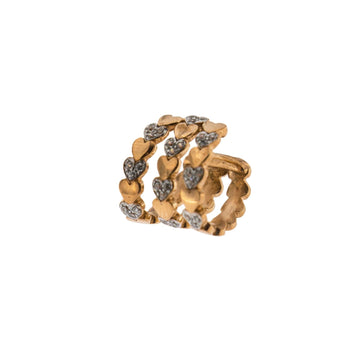 Orecchino Earcuff Rue Des Mille Stardust da donna ORZ-006-EAR-3F-CUO-1