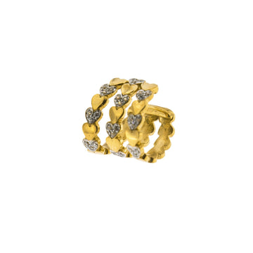 Orecchino Earcuff Rue Des Mille Stardust da donna ORZ-006-EAR-3F-CUOAU-1