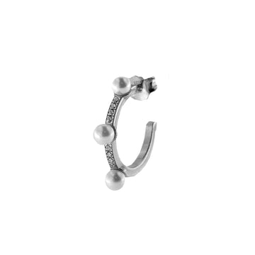Mono orecchino Rue Des Mille Galactica Ice da donna ORZ-013-M7-RH-1