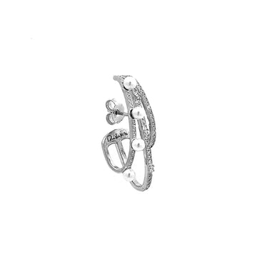 Mono orecchino Rue Des Mille Galactica Ice da donna ORZ-013-M9-RH-1