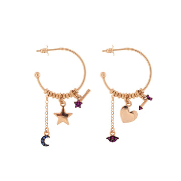Orecchini Rue Des Mille Stardust da donna ORZ-D3-CAS-1