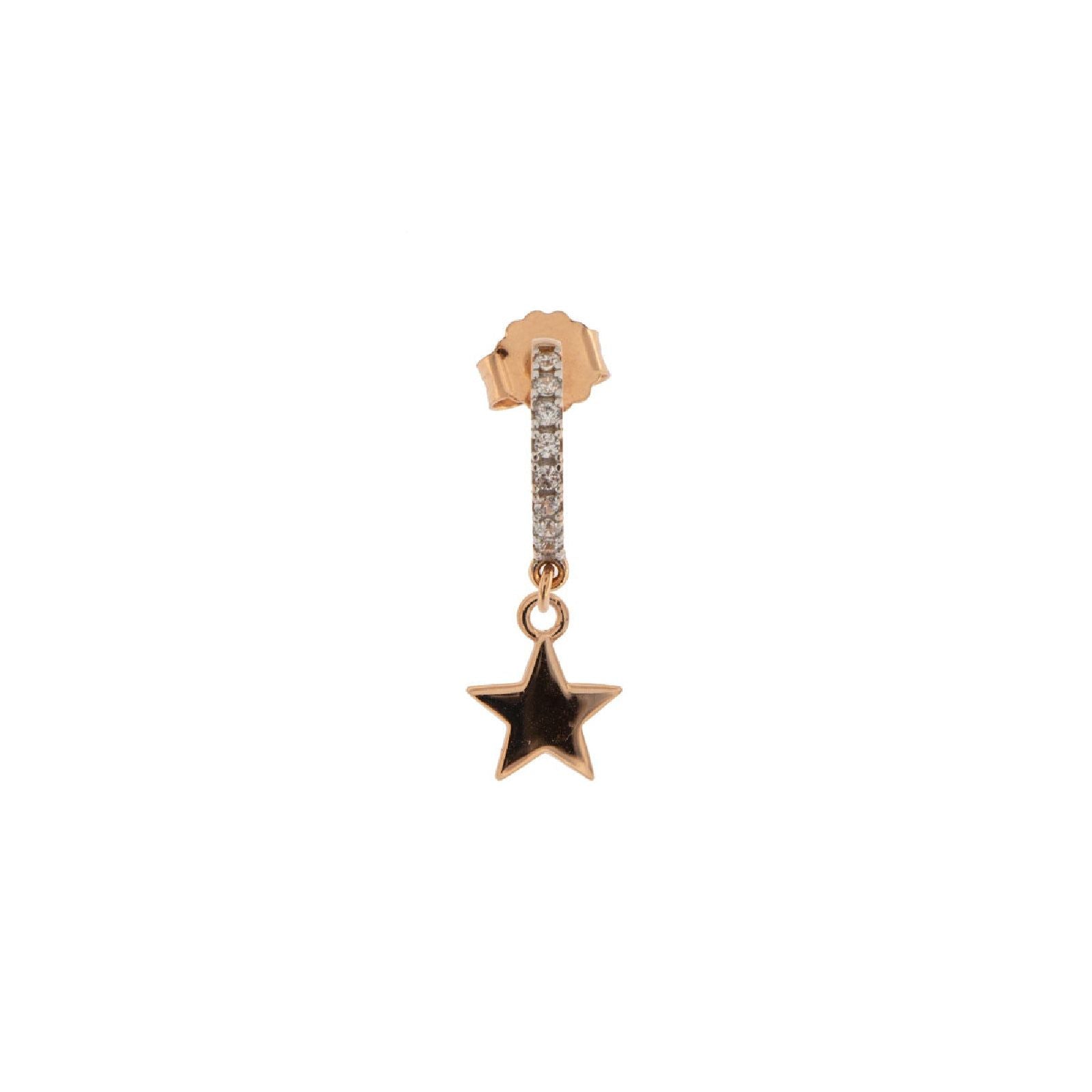 Mono orecchino Rue Des Mille Stardust da donna ORZ-FA-STE-1