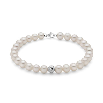 Bracciale Miluna Perle Boule e Fantasia da donna PBR2302BV-1