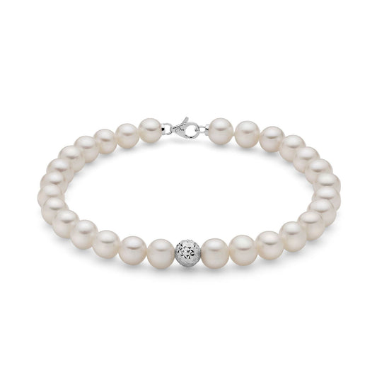 Bracciale Miluna Perle Boule e Fantasia da donna PBR2302BV-1