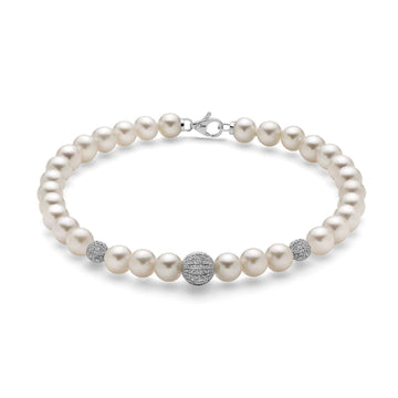 Bracciale Miluna Perle Boule e Fantasia da donna PBR2536V-1
