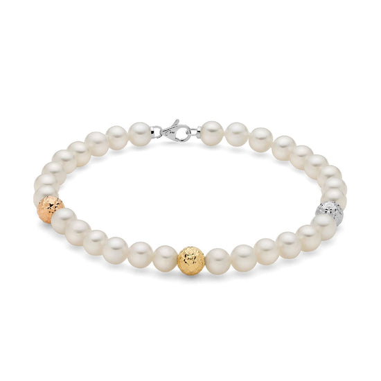 Bracciale Miluna Perle Boule e Fantasia da donna PBR2838V-1