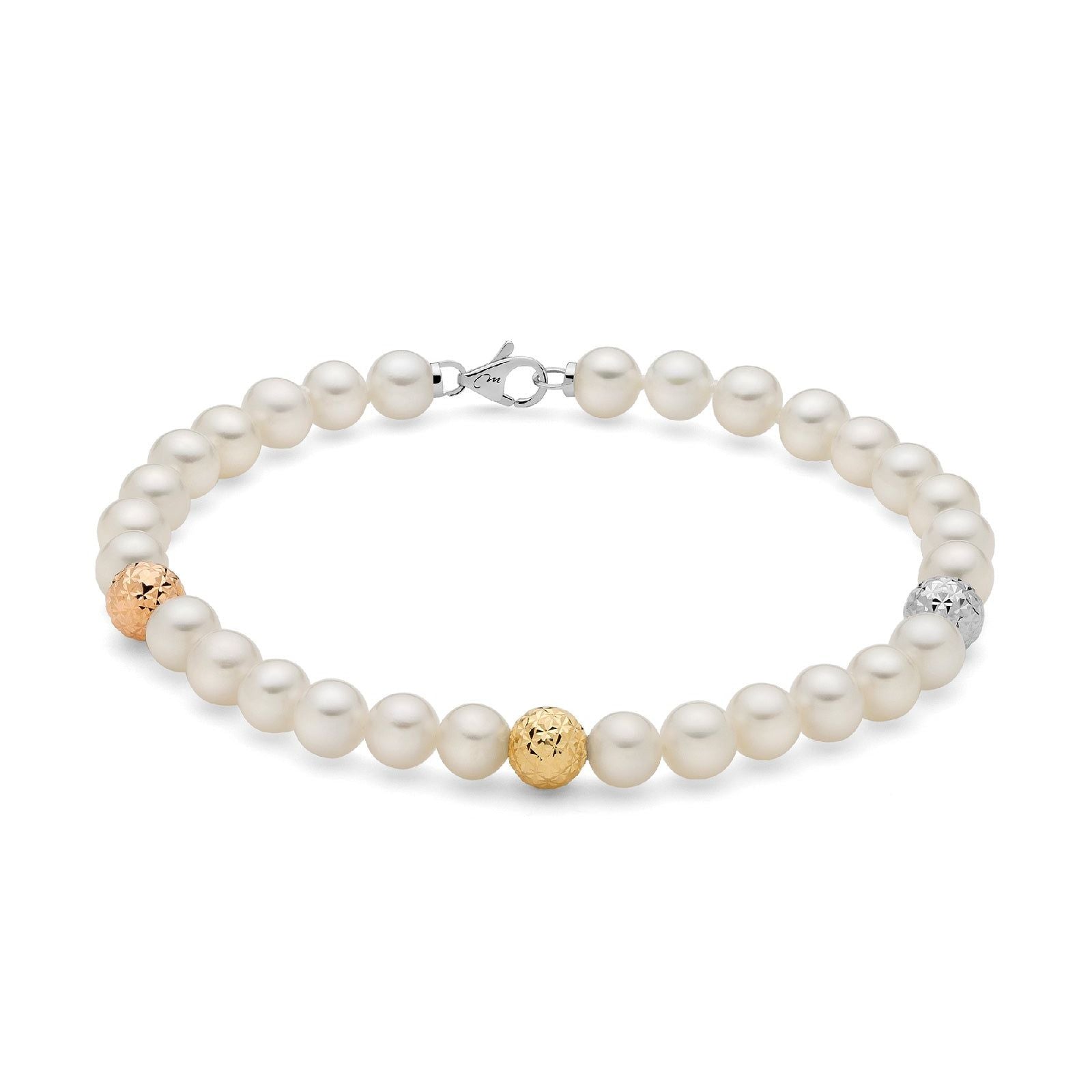 Bracciale Miluna Perle Boule e Fantasia da donna PBR2838V-1