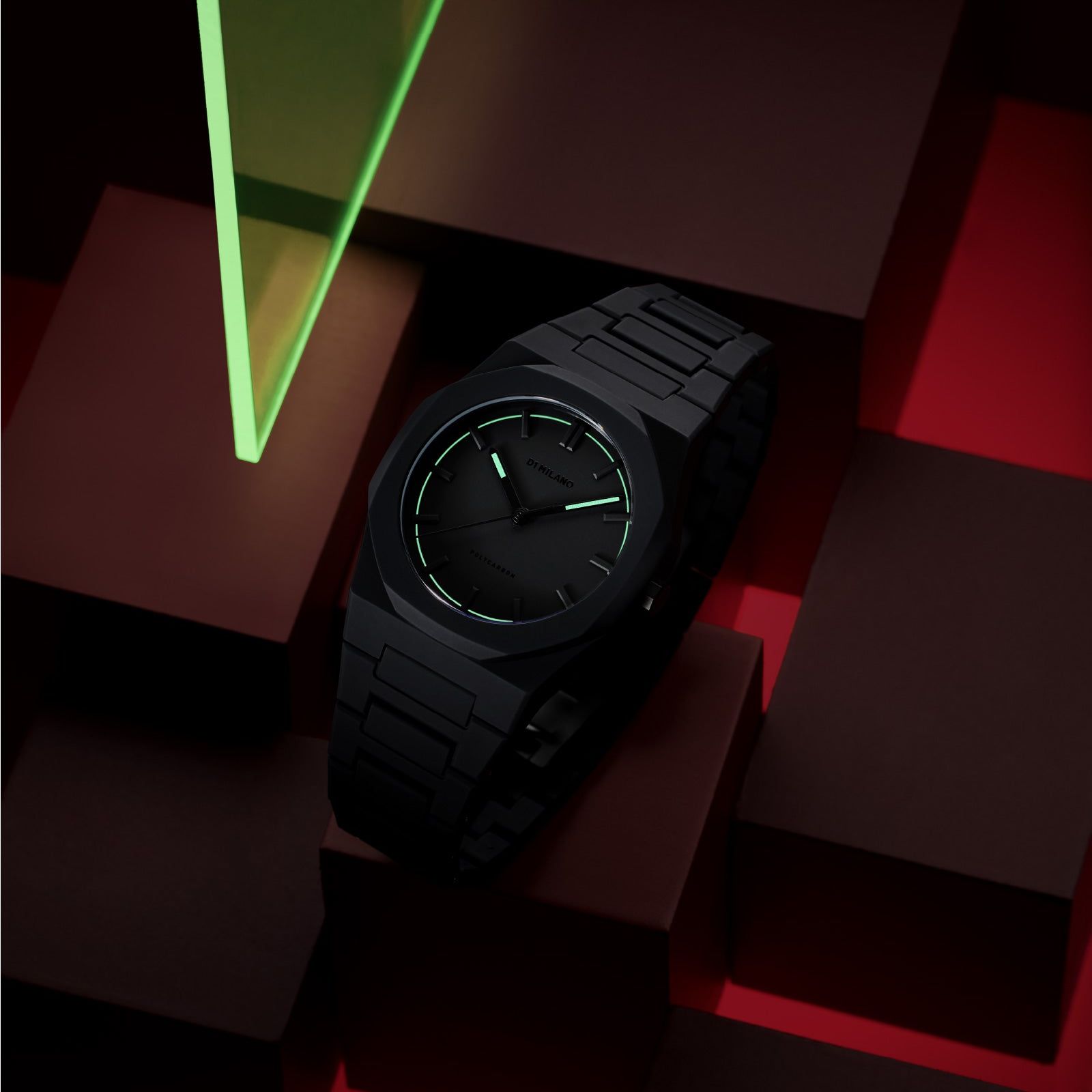 Orologio solo tempo D1 Milano Polycarbon unisex PCBJ10-5
