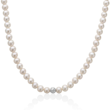 Collana Miluna Perle Boule e Fantasia da donna PCL4979BV-1
