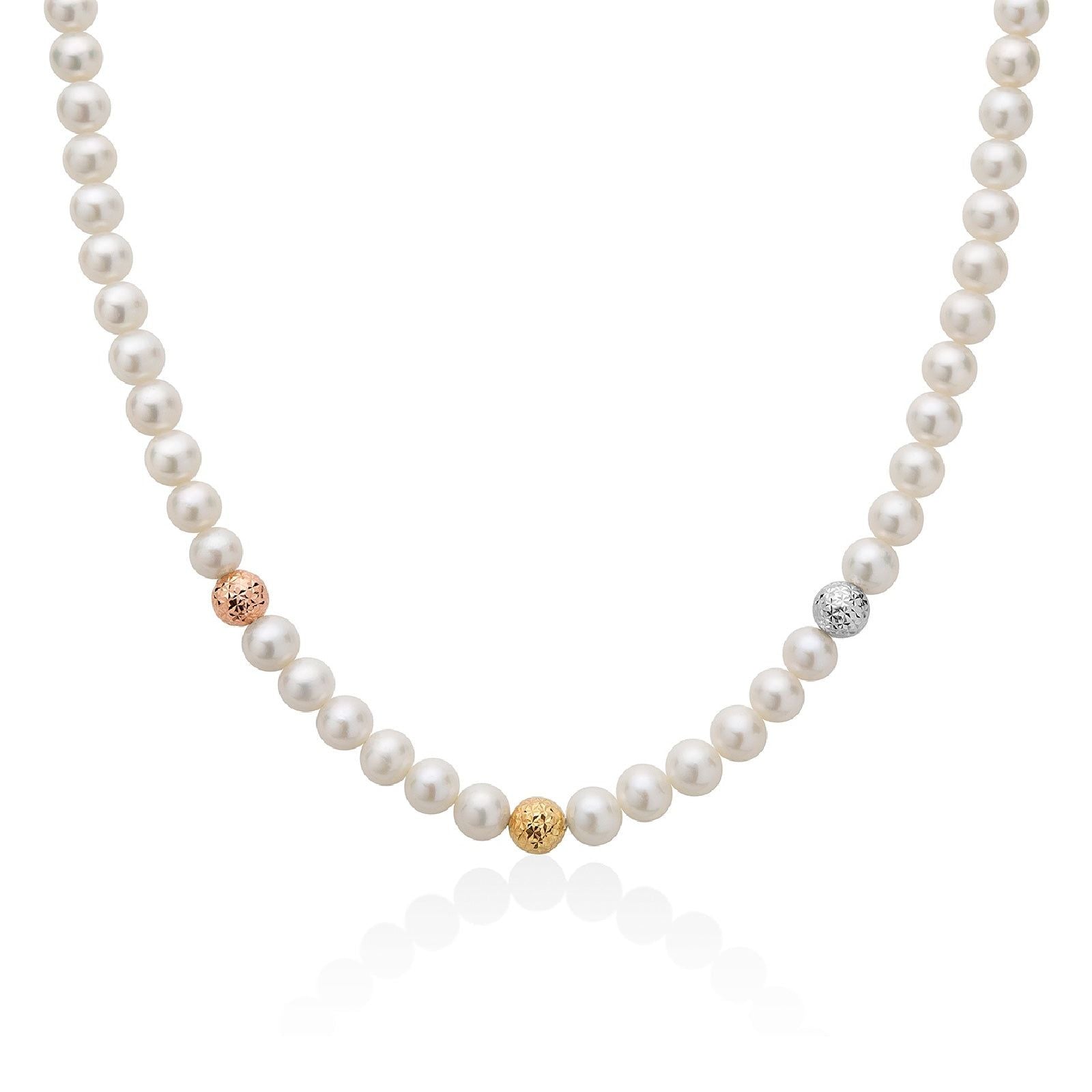 Collana Miluna Perle Boule e Fantasia da donna PCL5631V-1