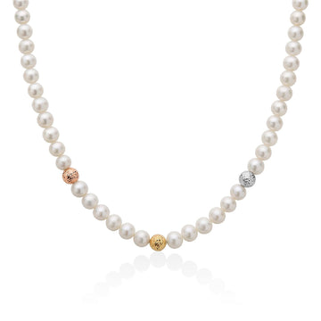 Collana Miluna Perle Boule e Fantasia da donna PCL5631V-1