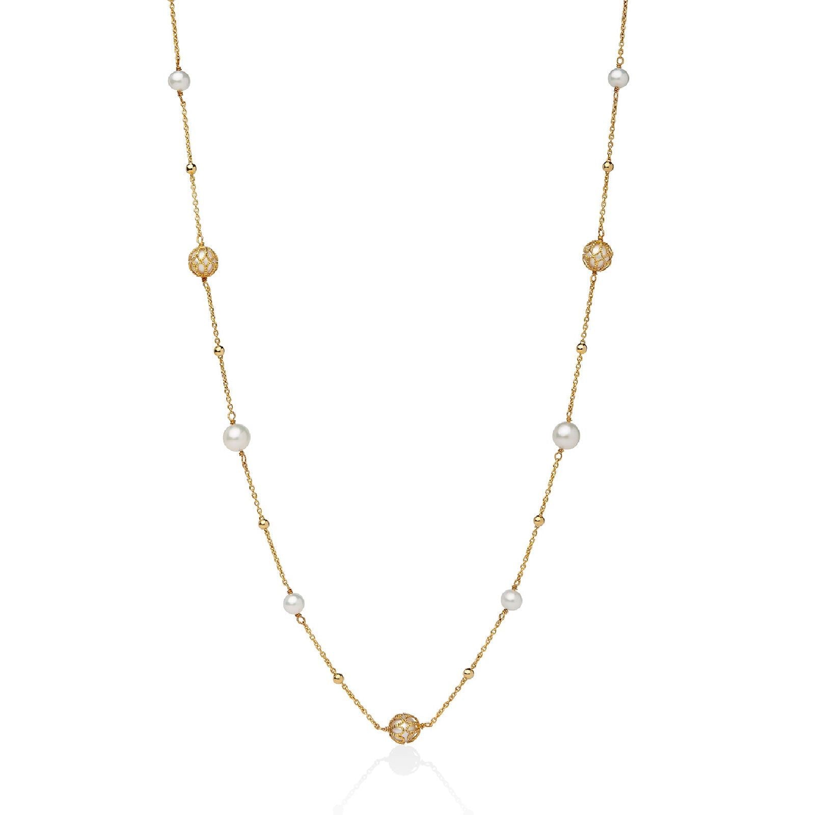 Collana Miluna Giochi Di Perle da donna PCL5898G-1