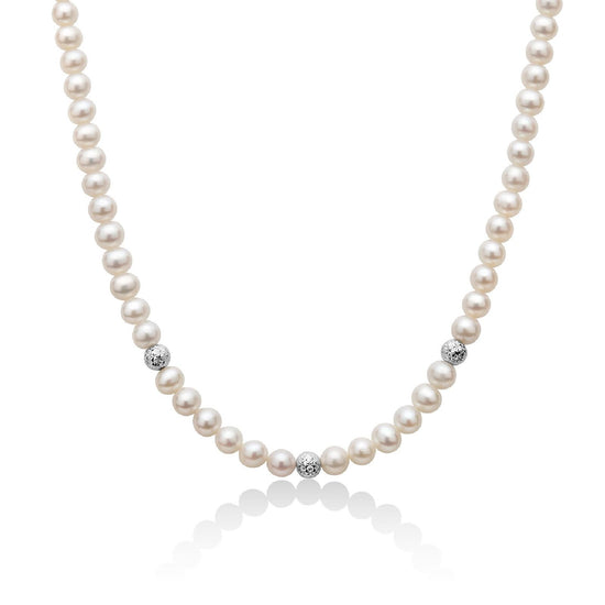 Collana Miluna Perle Boule e Fantasia da donna PCL6111-1