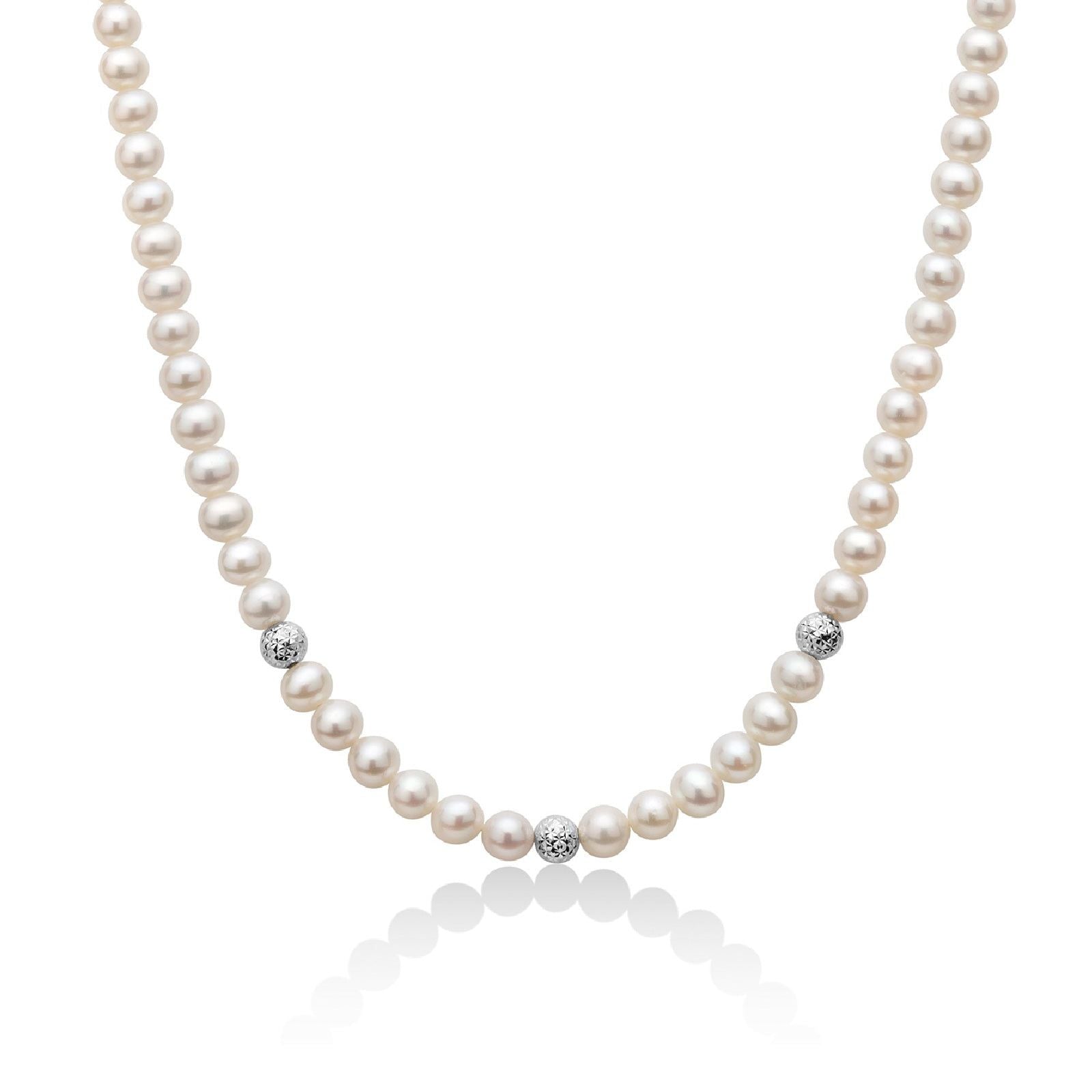 Collana Miluna Perle Boule e Fantasia da donna PCL6111-1