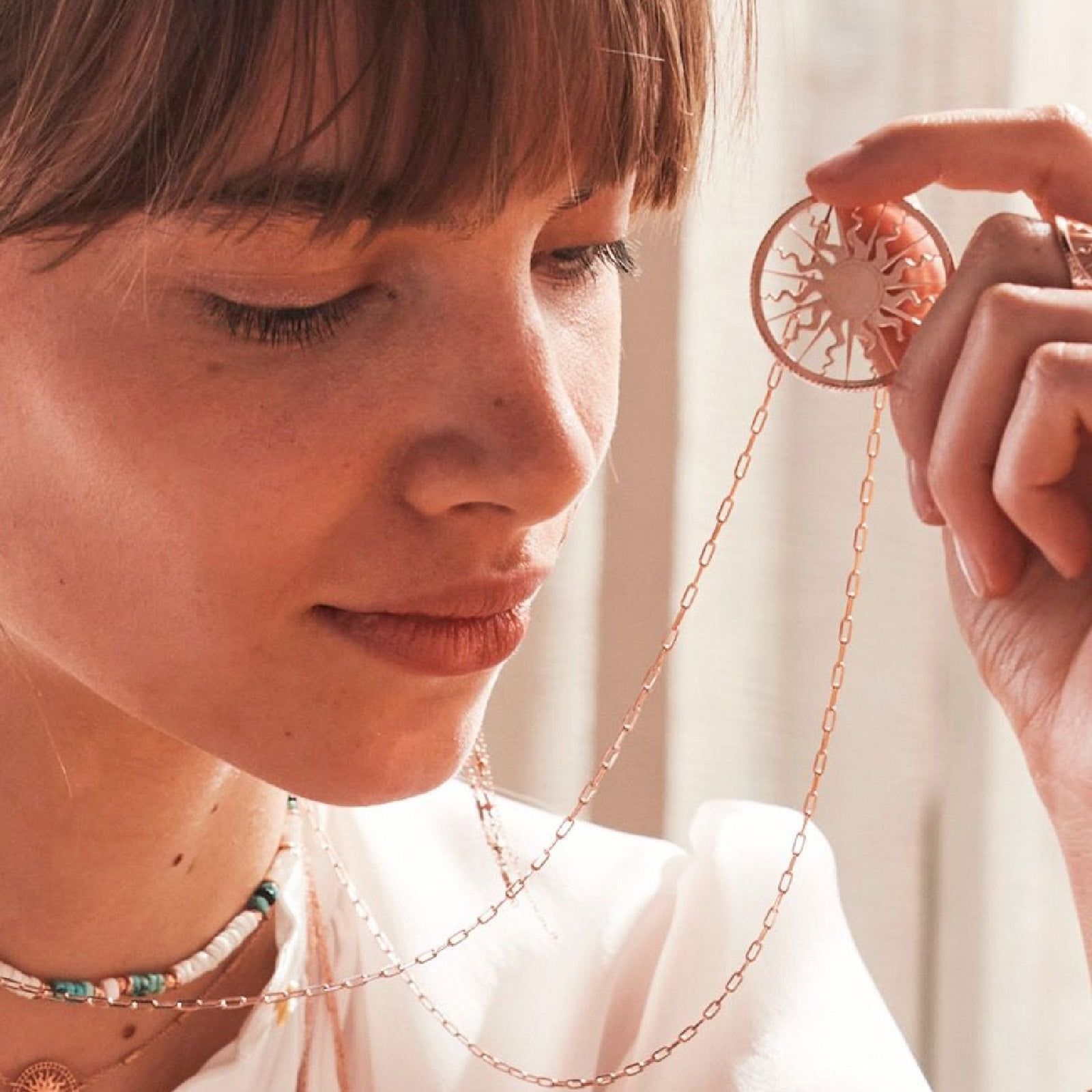 Collana Maman et Sophie Il Sole da donna PDSOL-2