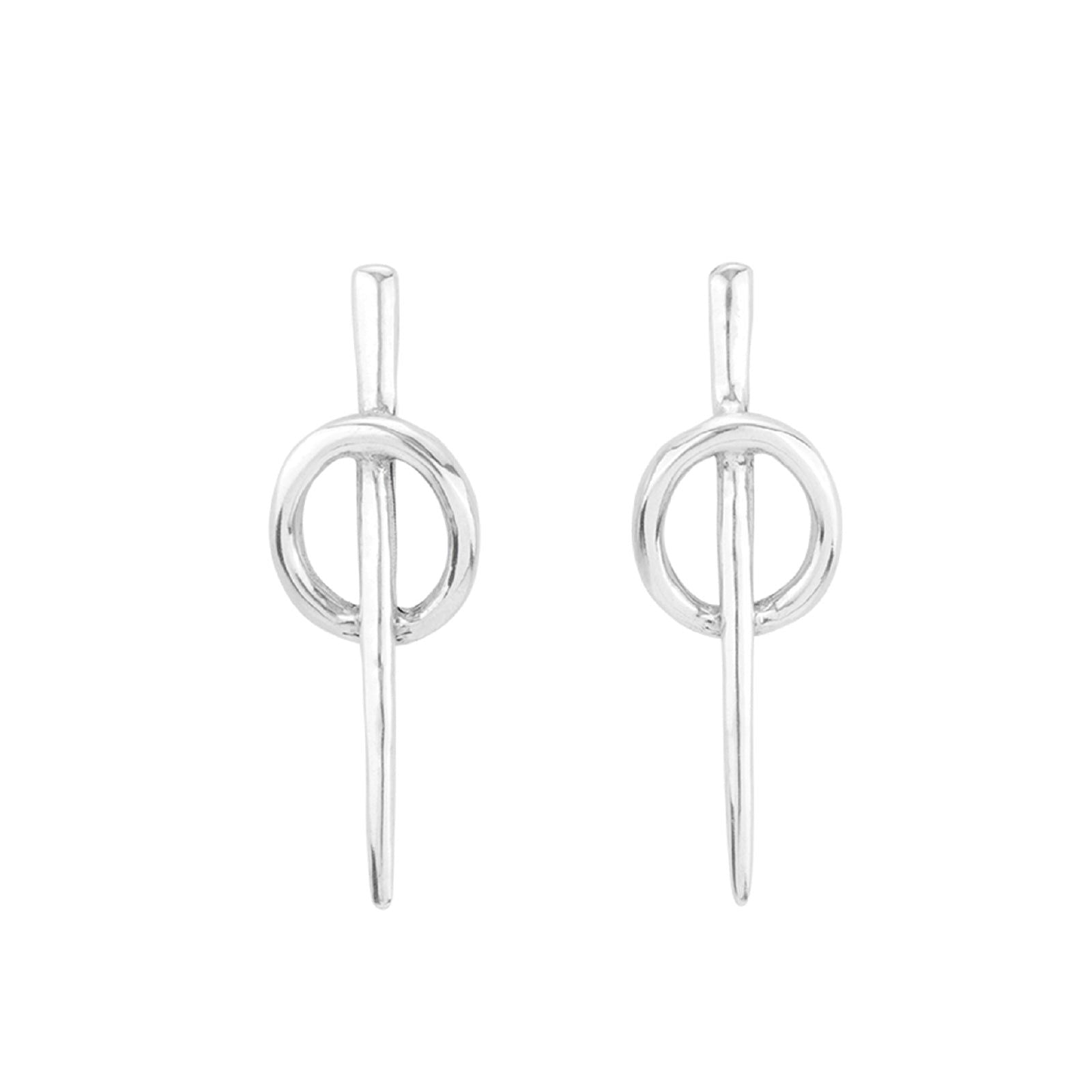 Orecchini UNO de 50 Backstitch da donna PEN0656MTL0000U-1