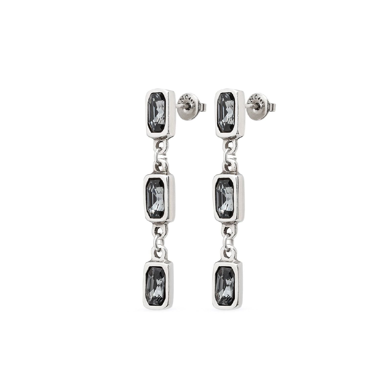 Orecchini Uno de 50 Hypnotic da donna PEN0785NGRMTL0U-2