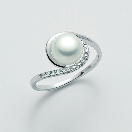 Anello Miluna Oro 375 Parure Perle da donna PLI1549X-1