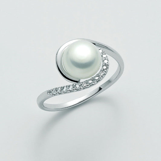 Anello Miluna Oro 375 Parure Perle da donna PLI1549X-1