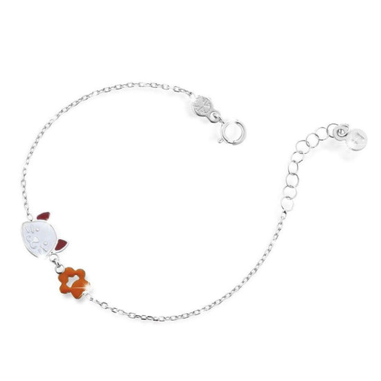 Bracciale leBebé Primegioie da bambino/a in oro bianco PMG078-1