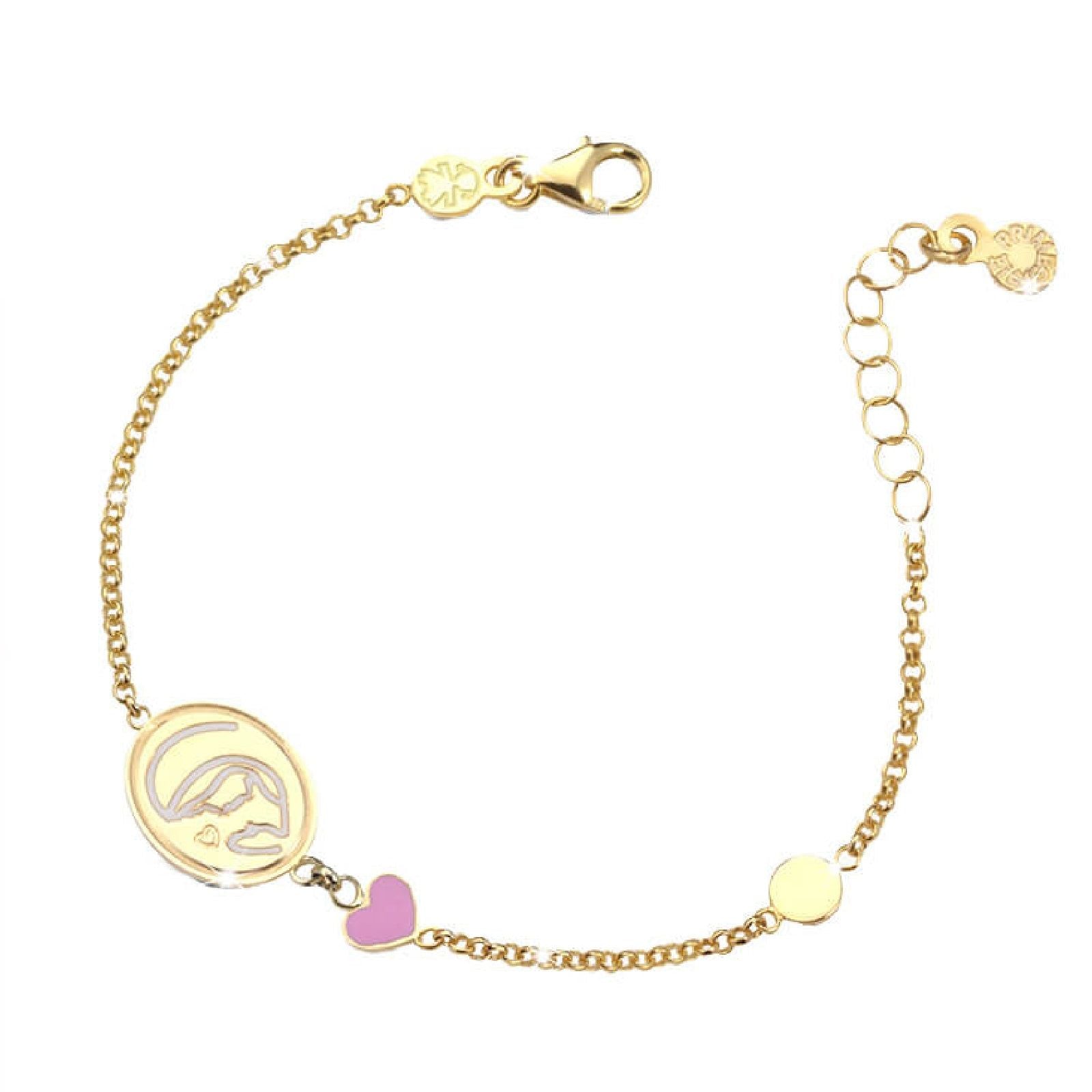 Bracciale leBebé Primegioie da bambina in oro giallo PMG085-1
