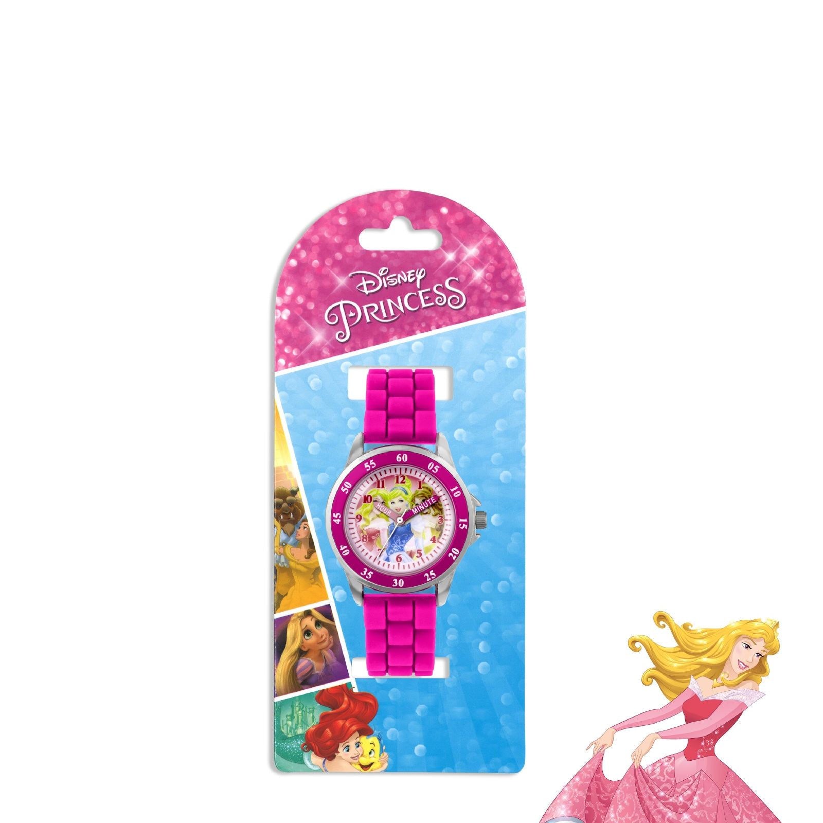 Orologio solo tempo Disney Time Teacher princess da bambina PN1078ARG-6