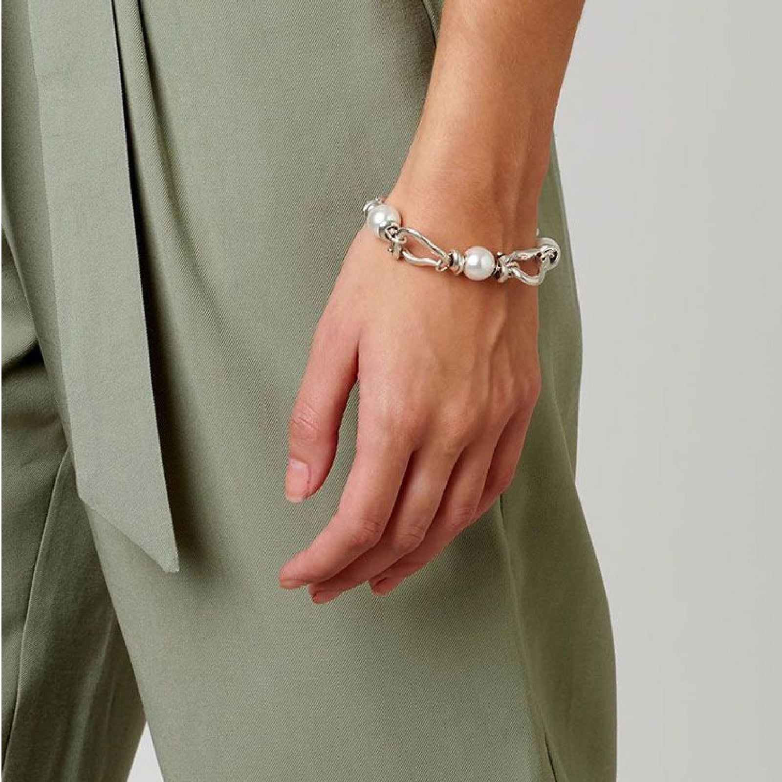 Bracciale UNO de 50 Perla Mosqueta da donna PUL1527BPLMTL0M-2