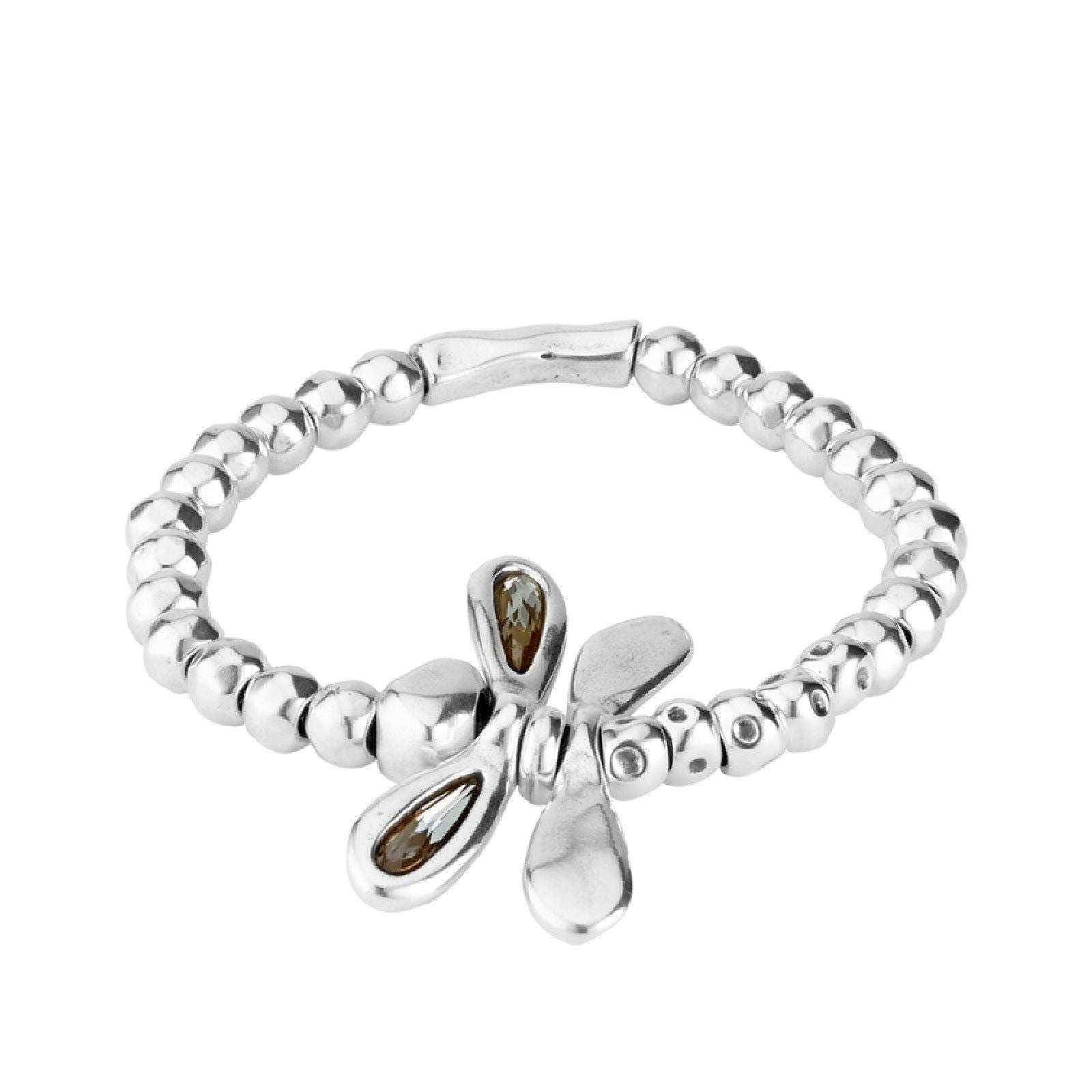 Bracciale UNO de 50 Little Dragon-fly da donna PUL1739GRSMTL0M-1